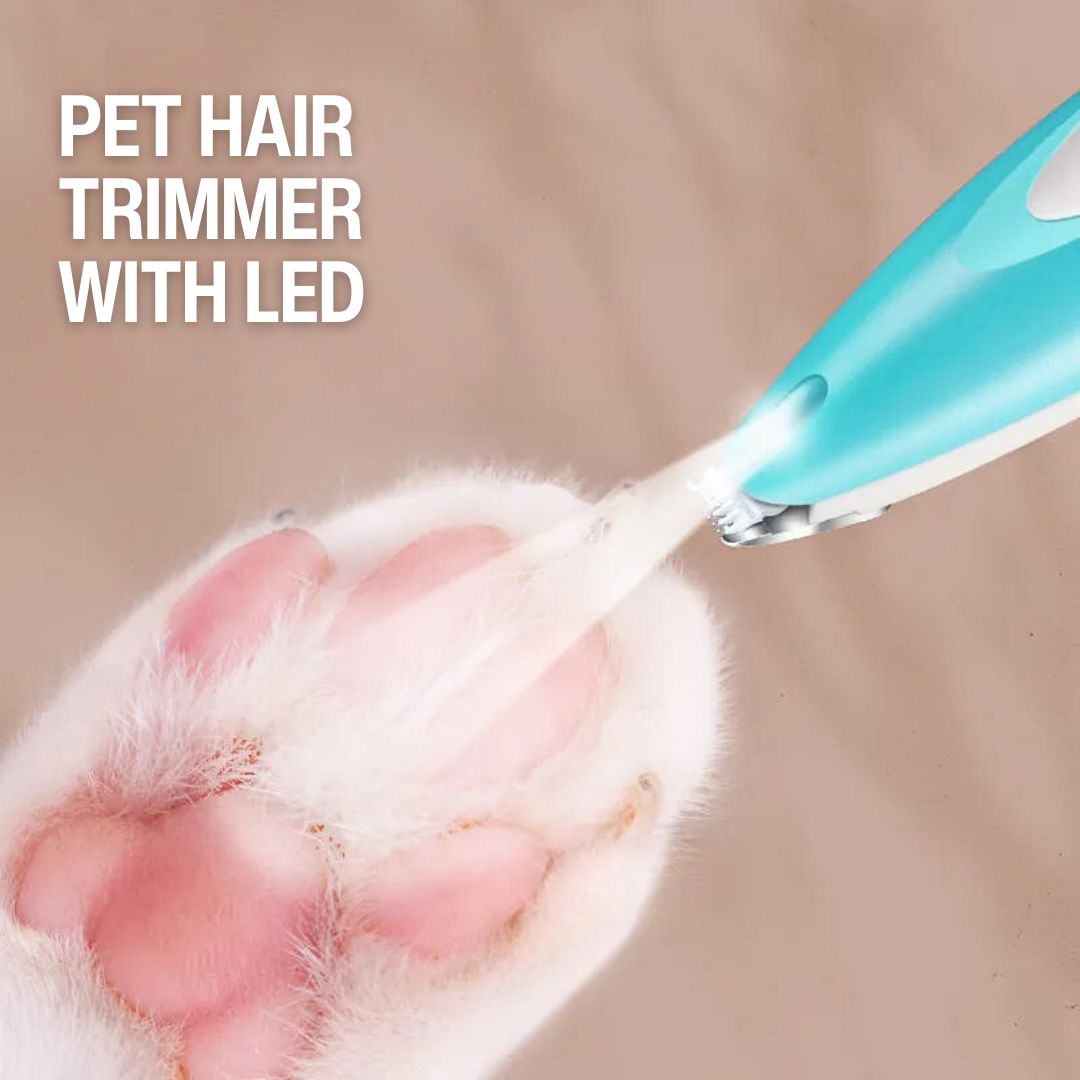 Pet Hair Trimmer with LED Light