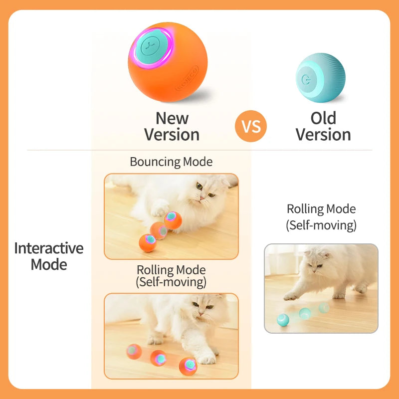 Smart Cat Automatic Bouncing Ball